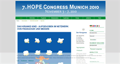 Desktop Screenshot of hope2010munich.eu