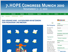 Tablet Screenshot of hope2010munich.eu